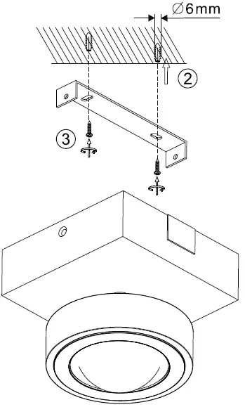 Paul Neuhaus 9186-13 Q-Mia Ceiling Light 12