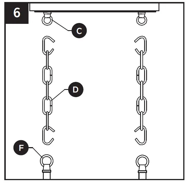 KICHLER 82402 Sayulita 4-Light Oval Chandelier 8