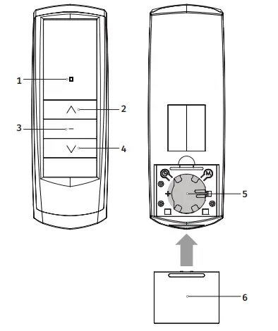 motorline-PROFESSIONAL-MX95N-1-Channel-Radio-Remote-Control-FIG-1