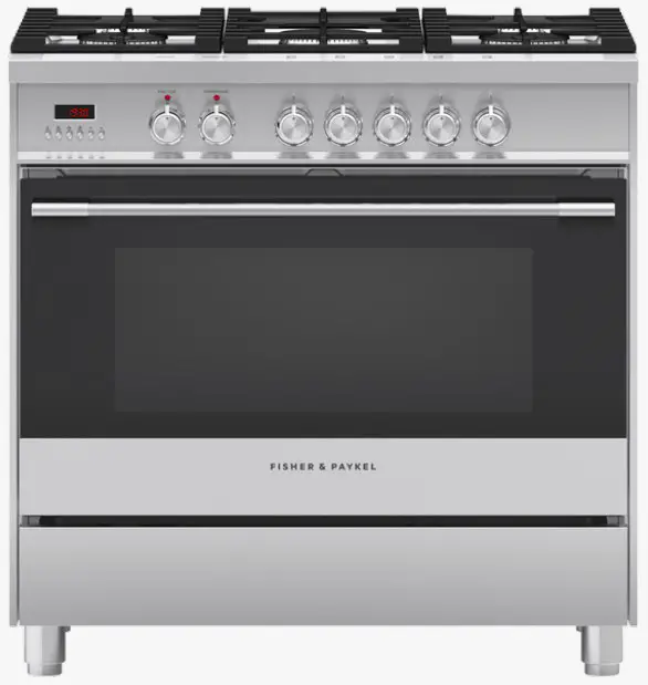 FISHER PAYKEL OR90SCG1X1 Freestanding Cooker Dual Fuel