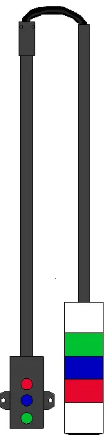 GLOBAL INDUSTRIAL 493758 Workbench Stack Light 01