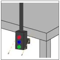 GLOBAL INDUSTRIAL 493758 Workbench Stack Light 04