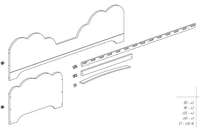 PETIT PUK CLOUD Montessori Floor Bed-2