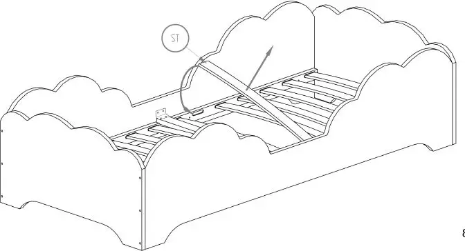 PETIT PUK CLOUD Montessori Floor Bed-7