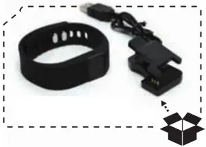 Unpack Activity Tracker Pro and USB Cable