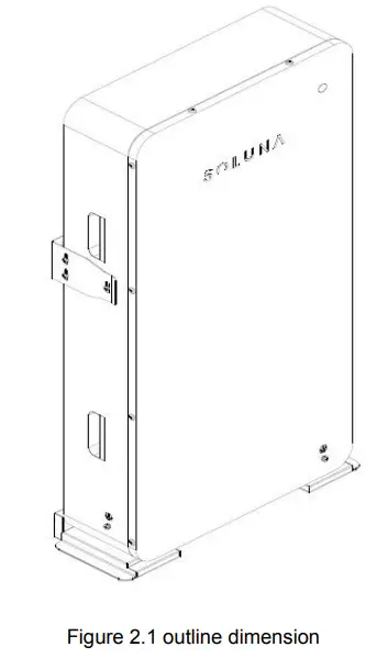 SOLUNA 10K Pack HV(L-E) Lithium Battery Pack - figur 1