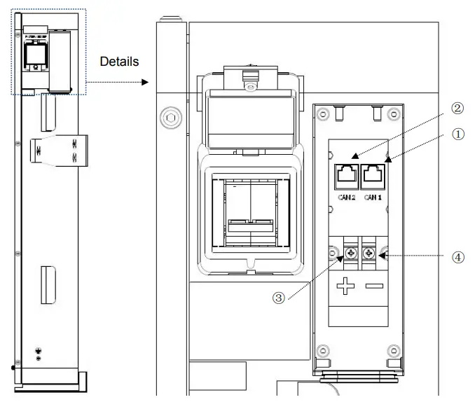 SOLUNA 10K Pack HV(L-E) Lithium Battery Pack - figur 3