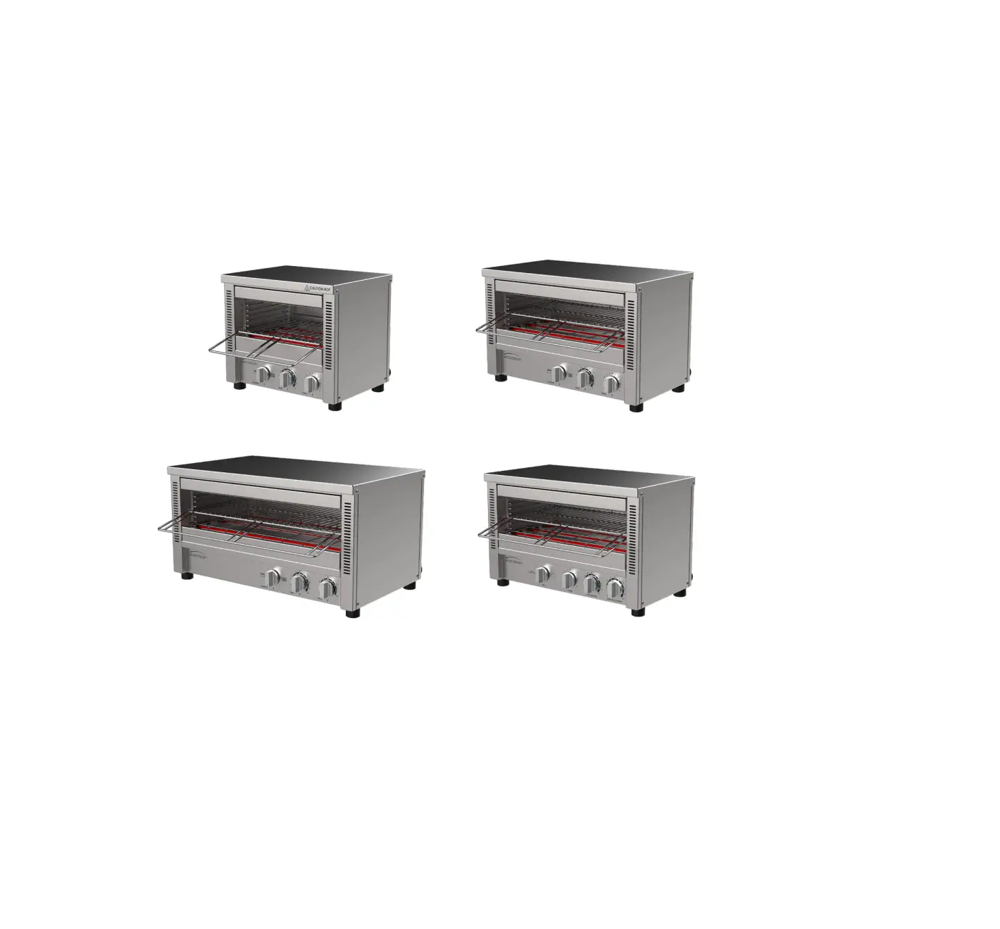 Woodson W.gtqi.4.cub Multi Function Glass Element Toaster Griller User Manual