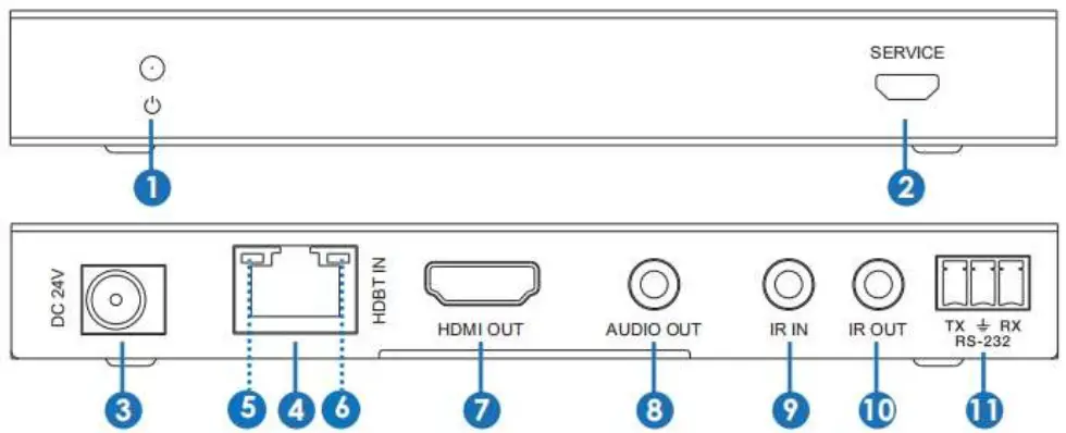 PureLink HT 140U 4K60 1x4 HDBaseT Distribution System - Sold Separately