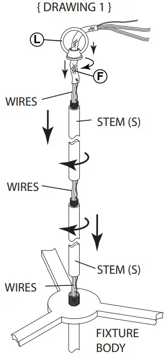 FREDICK RAMOND T24 JA8 2016 Jolie 30 Inch LED Chandelier - Figure 1