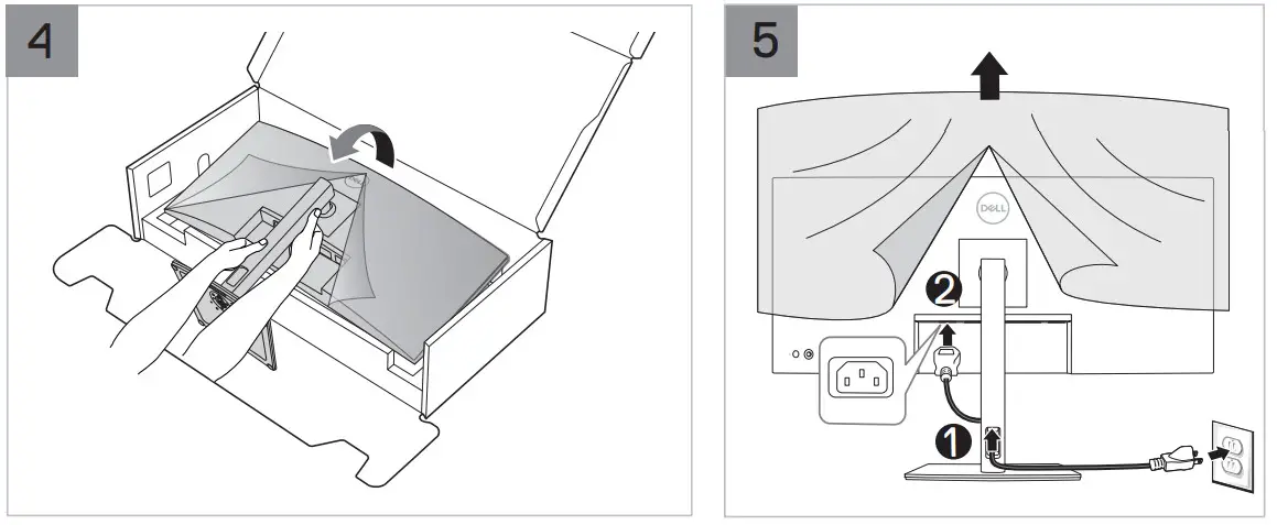 Dell P3421W Monito - 4