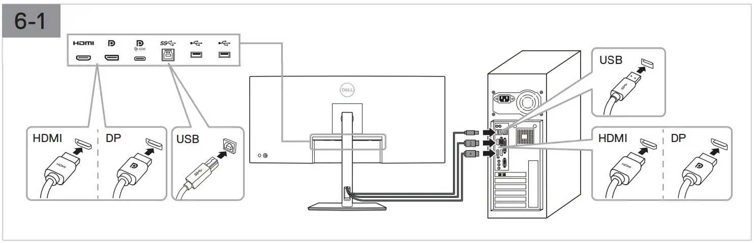 Dell P3421W Monito - 6-1