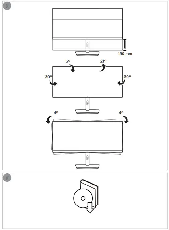 Dell P3421W Monito - Important 2