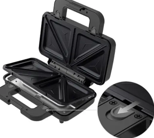 SIGURO-SGR-SM-D131SS-Sandwich Maker-pproduct-image