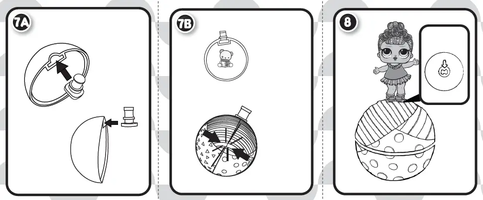 SOOO MINI 588412C3 LOL Surprise Collectible Doll with 8 Surprises 3