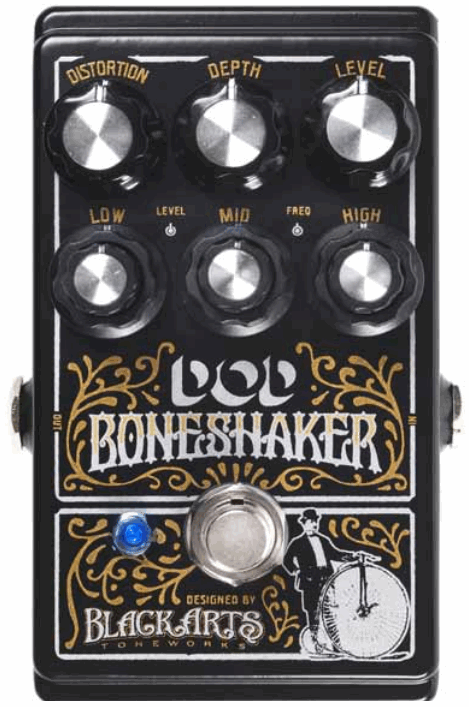 DOD Boneshaker Distortion Guitar Effects Pedal