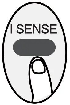 koppel RG51F-EF Series Remote Controller - I SENSE function