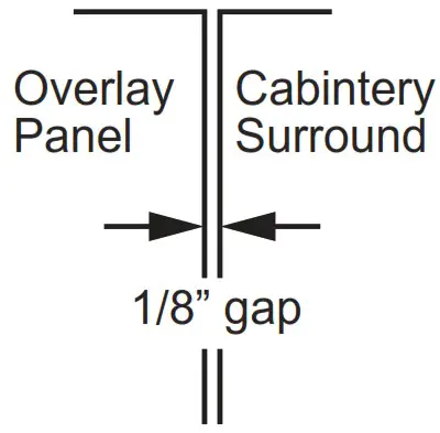 MONOGRAM ZK1SN189NLH Series Stainless Steel Door Panel Kit - INSTALL STAINLESS PANEL 3