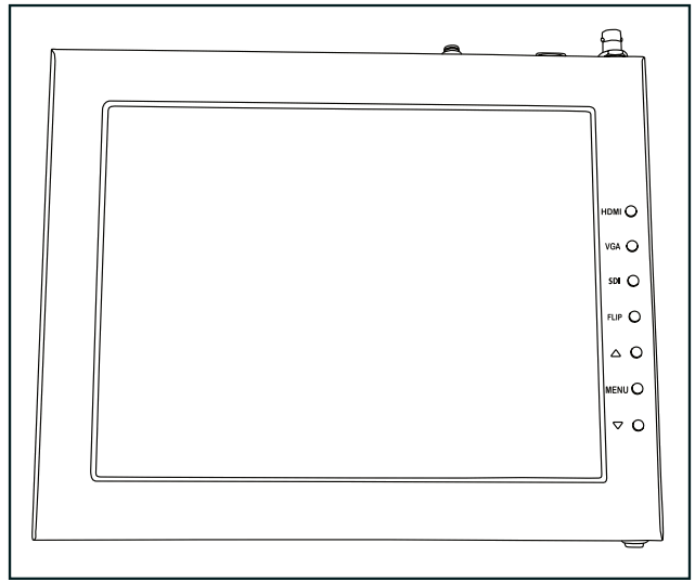 ikan PT4900 SDI 19 Inch Professional High Bright Beam Splitter Teleprompter with 3G SDI - Teleprompter Assembly 13