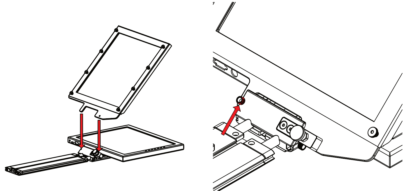 ikan PT4900 SDI 19 Inch Professional High Bright Beam Splitter Teleprompter with 3G SDI - Teleprompter Assembly 3
