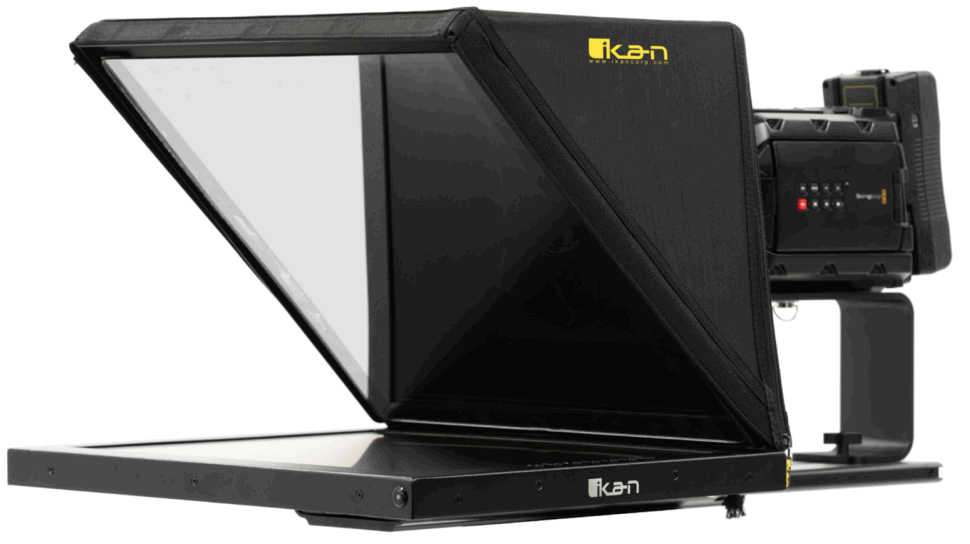 ikan PT4900 SDI 19 Inch Professional High Bright Beam Splitter Teleprompter with 3G SDI