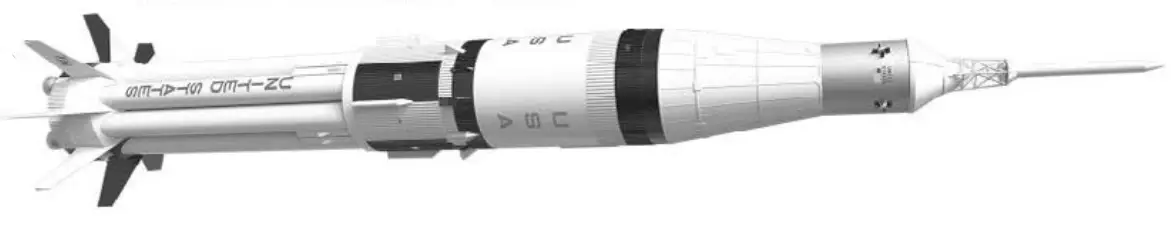 ESTES SATURN 1B SA-206-