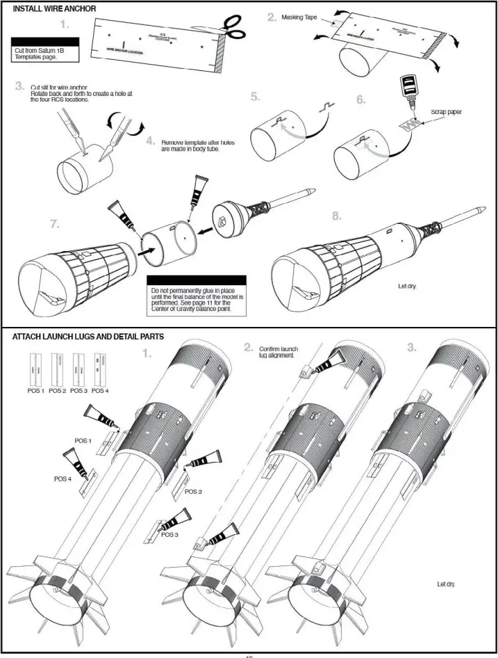 ESTES SATURN 1B SA-206-11