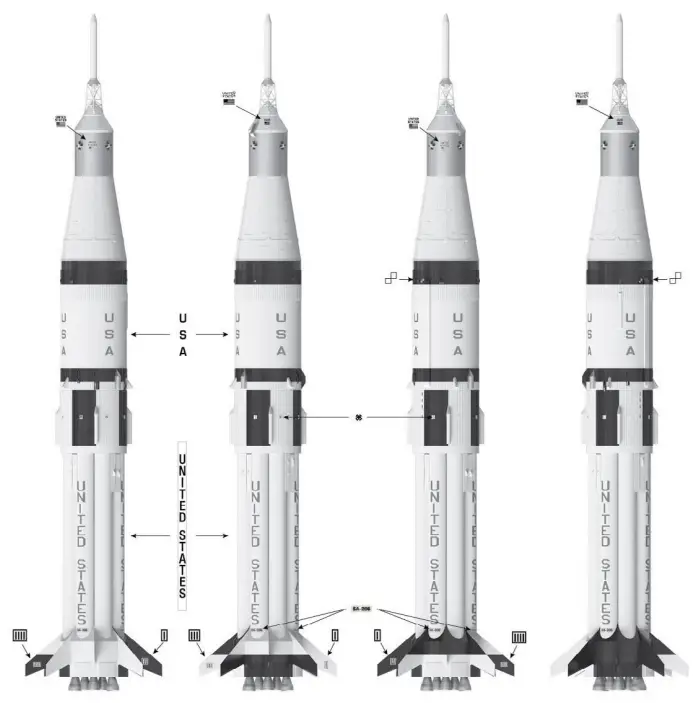 ESTES SATURN 1B SA-206-13