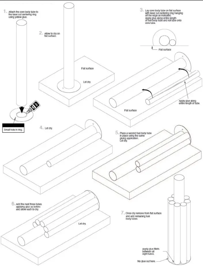 ESTES SATURN 1B SA-206-5