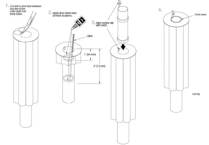ESTES SATURN 1B SA-206-5