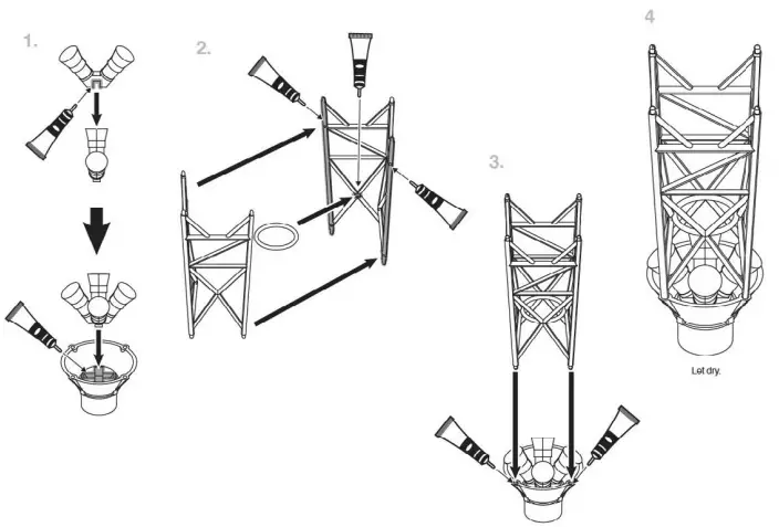 ESTES SATURN 1B SA-206-9