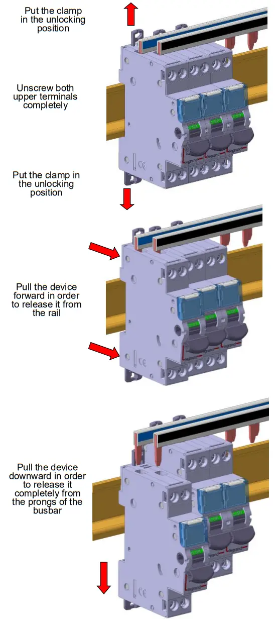 legrand 406432 Isolating Switch DX3 IS 1-2 Module-- Isolating