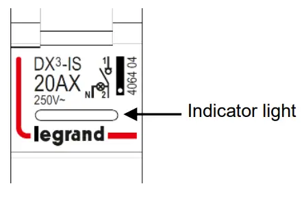 legrand 406432 Isolating Switch DX3 IS 1-2 Module-- light