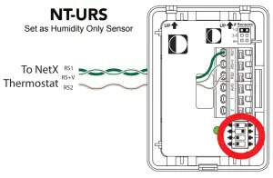 NetX NT URS Universal Remote Sensor - HUMIDITY