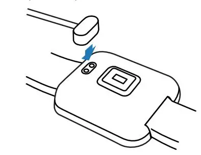 DAS-4 SG24 Black Silicone Strap Smartwatch User Manual - Charging and Active