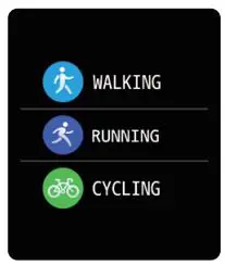 DAS-4 SG24 Black Silicone Strap Smartwatch User Manual - Training