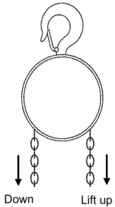 Westfalia Chain Hoist 2 Tons - Operation