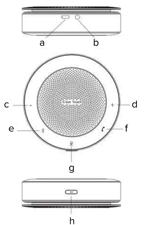 ClearTouch CS100 Conference Speaker - usb