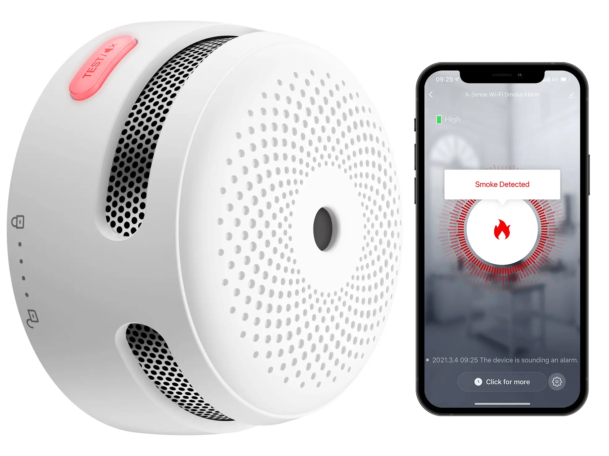 X-SENSE XS01-WT Wifi Smoke Alarm