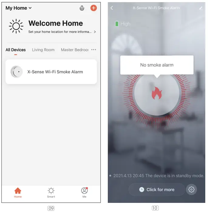 X-SENSE XS01-WT Wifi Smoke Alarm fig7