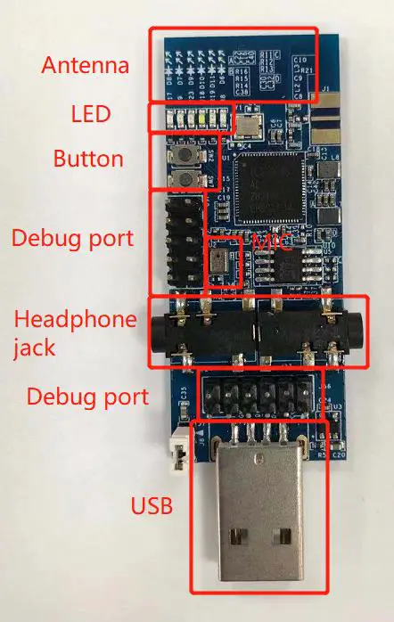 Telink TLSR9518ADG80D Dongle fig3