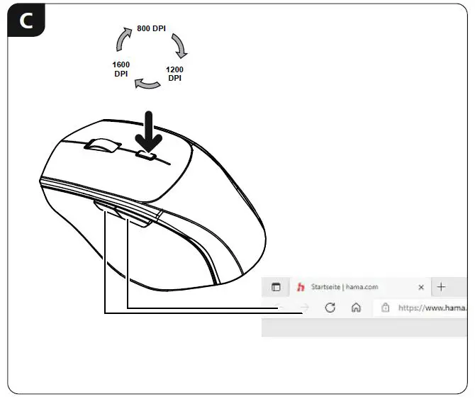 hama KMW-600 Keyboard and Mouse Combo FIG-4