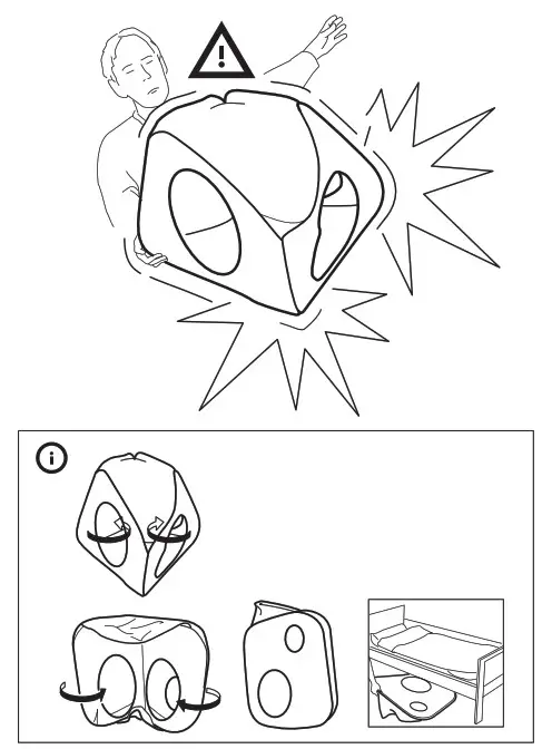 IKEA 401.920.16 BUSA Play Tunnel- 2