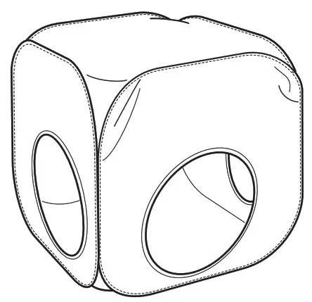 IKEA 401.920.16 BUSA Play Tunnel