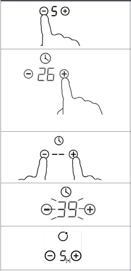 caple C816C Ceramic Hob Black Glass fig10