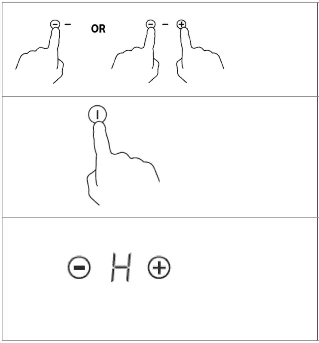 caple C816C Ceramic Hob Black Glass fig8