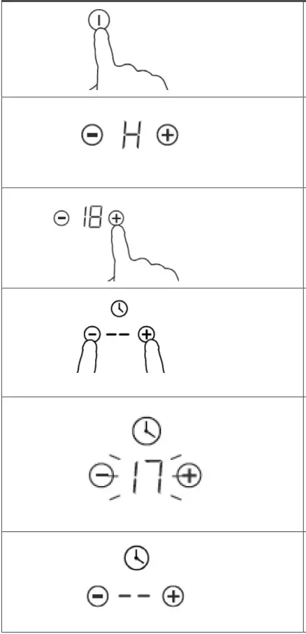 caple C816C Ceramic Hob Black Glass fig9