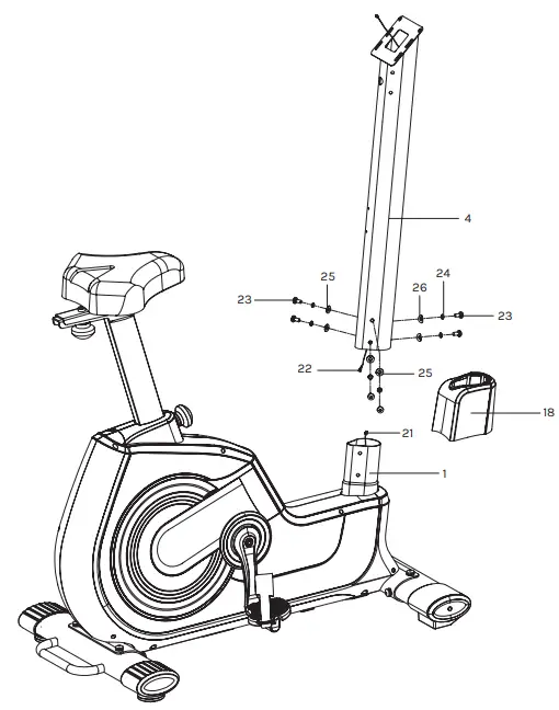 LIFESPAN EXC 100 Commercial Exercise Bike-fig6