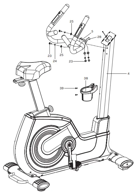 LIFESPAN EXC 100 Commercial Exercise Bike-fig7