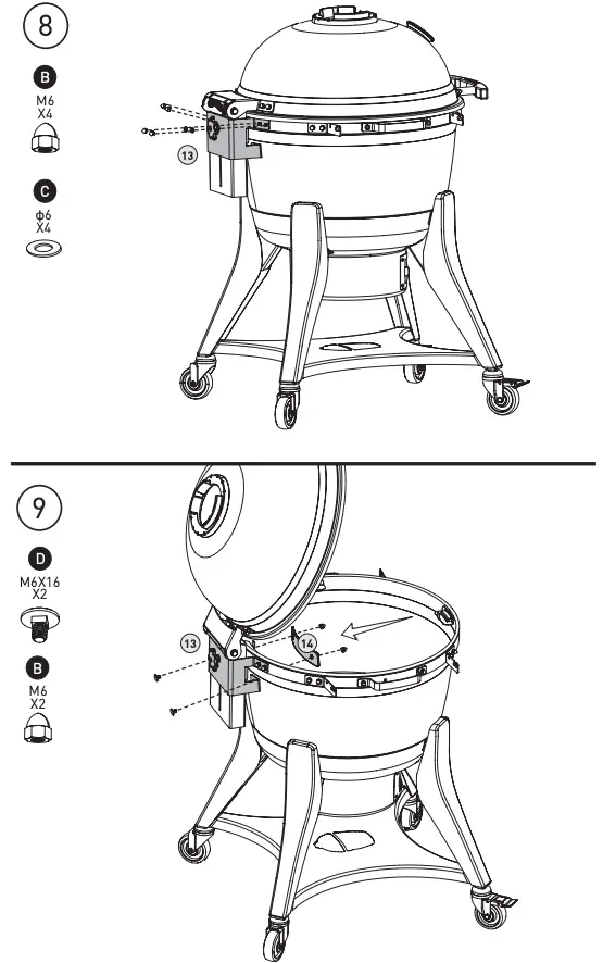 Assembly Figure 8 and 9